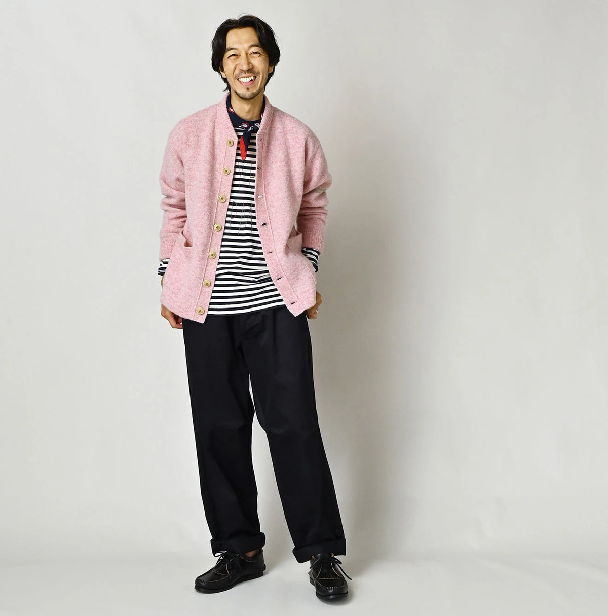45R Shetland Felted Stadium Jacket - Image 26