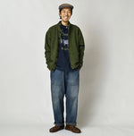 45R Shetland Felted Stadium Jacket