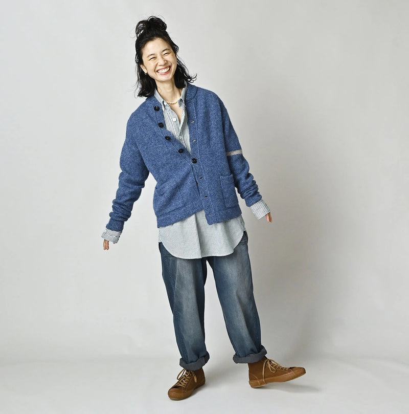 45R Shetland Felted Stadium Jacket - Image 30