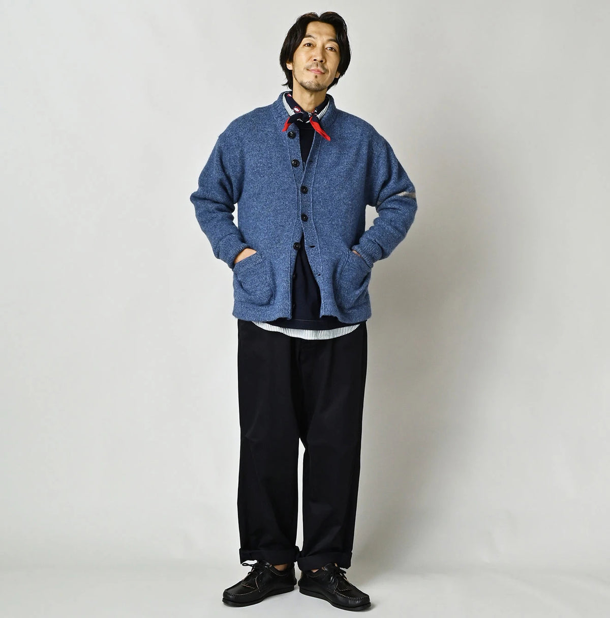 45R Shetland Felted Stadium Jacket