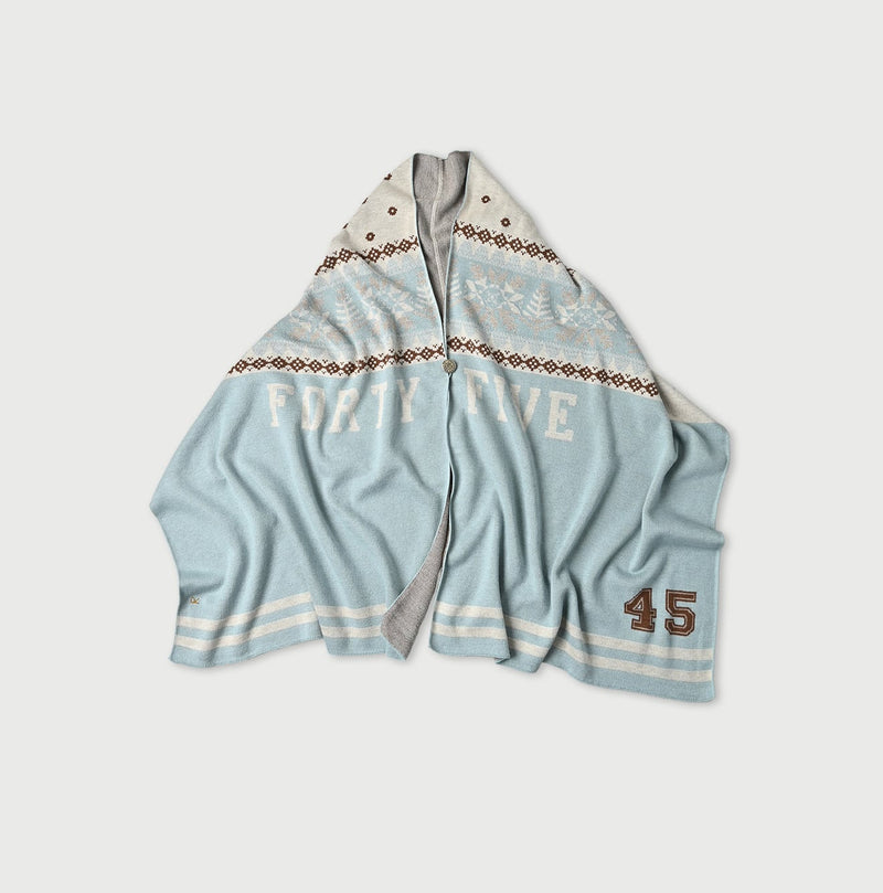 45R Snowflake Supima Organic Cotton Stole - Image 2