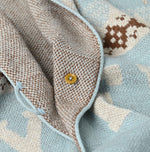 45R Snowflake Supima Organic Cotton Stole