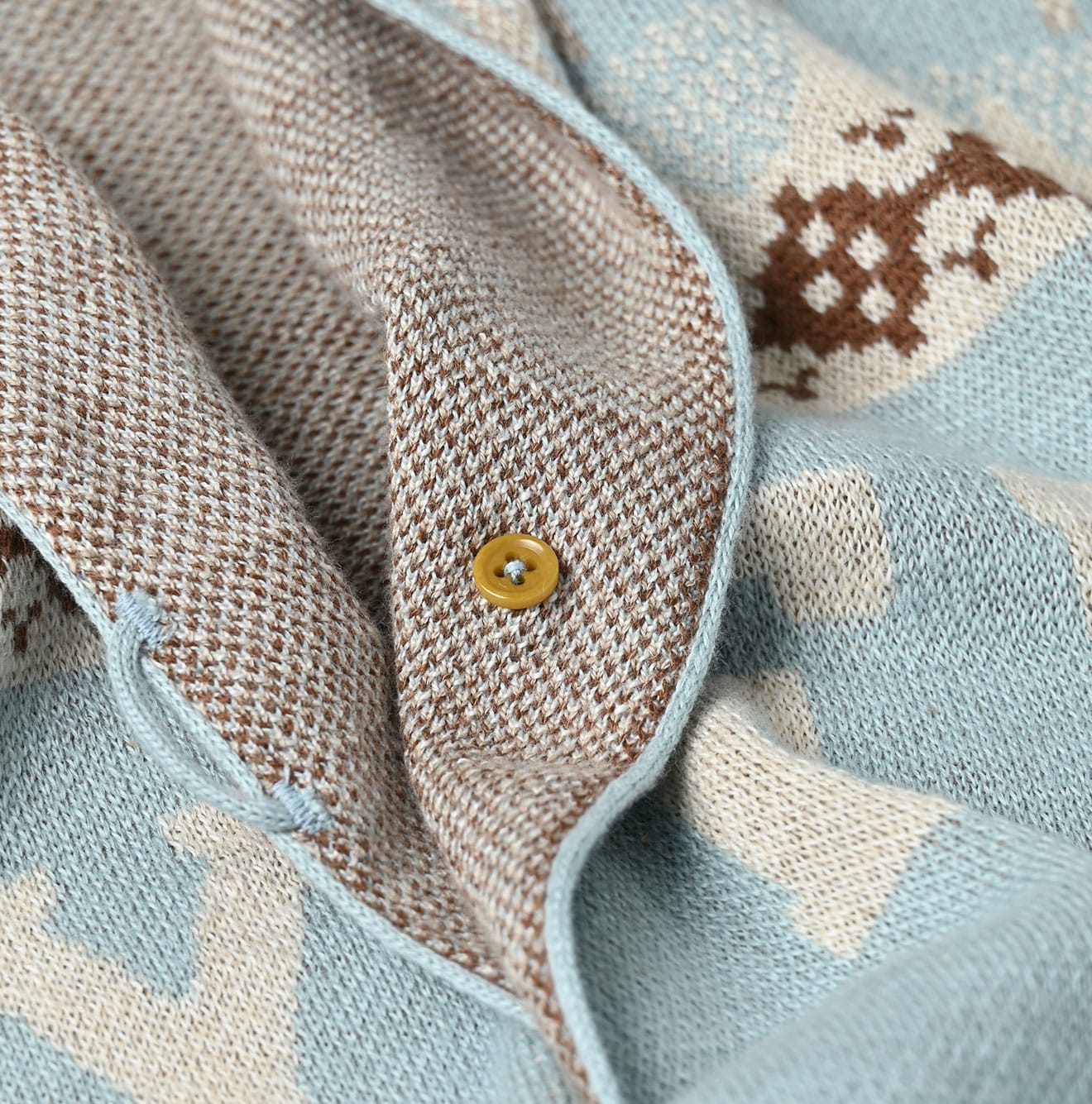 45R Snowflake Supima Organic Cotton Stole - Image 11