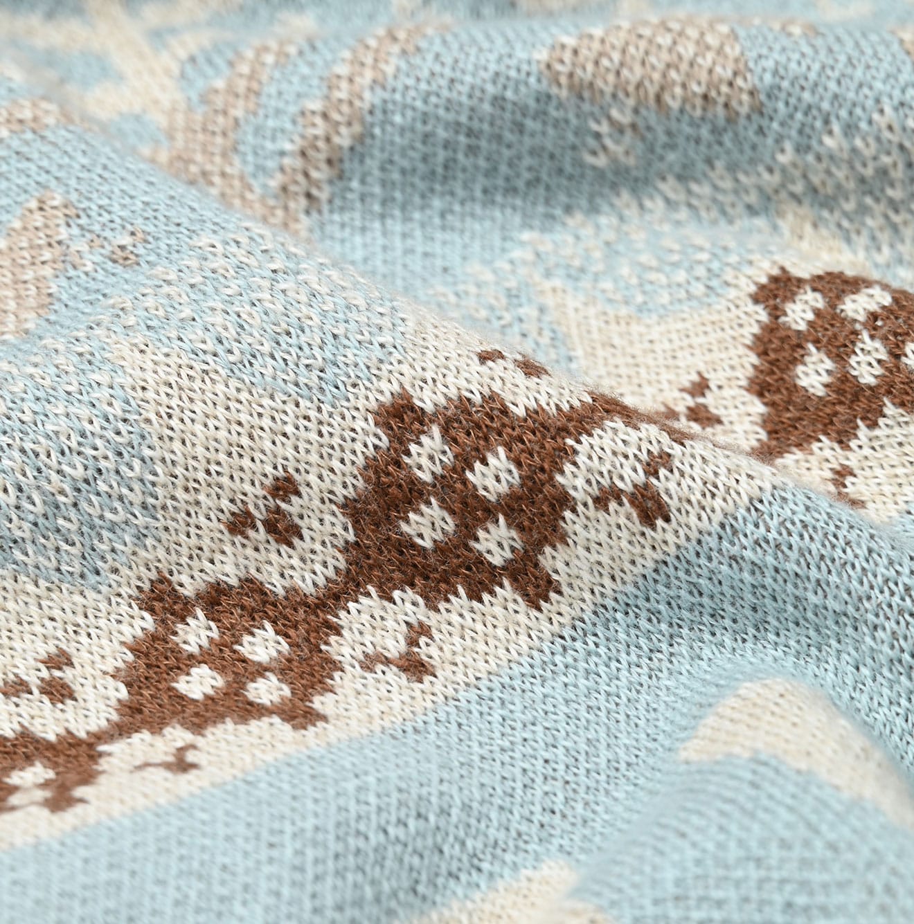 45R Snowflake Supima Organic Cotton Stole