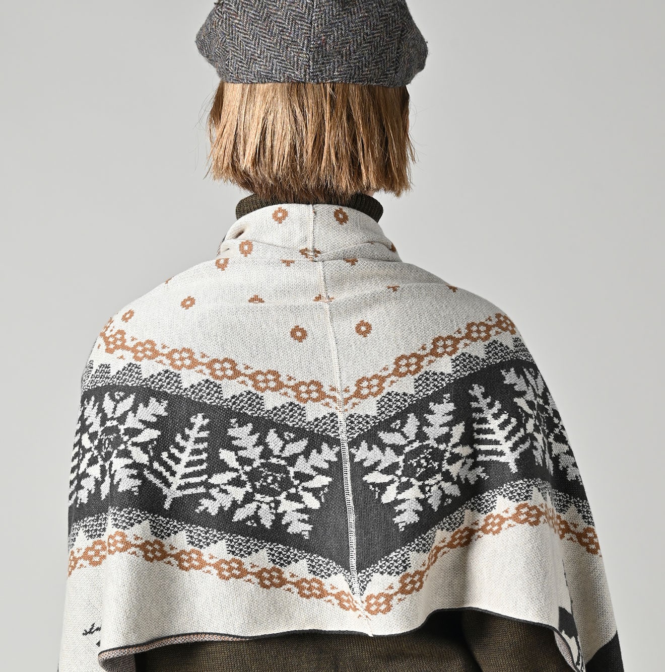 45R Snowflake Supima Organic Cotton Stole - Image 8