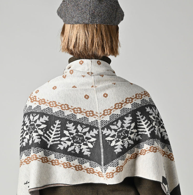 45R Snowflake Supima Organic Cotton Stole - Image 8