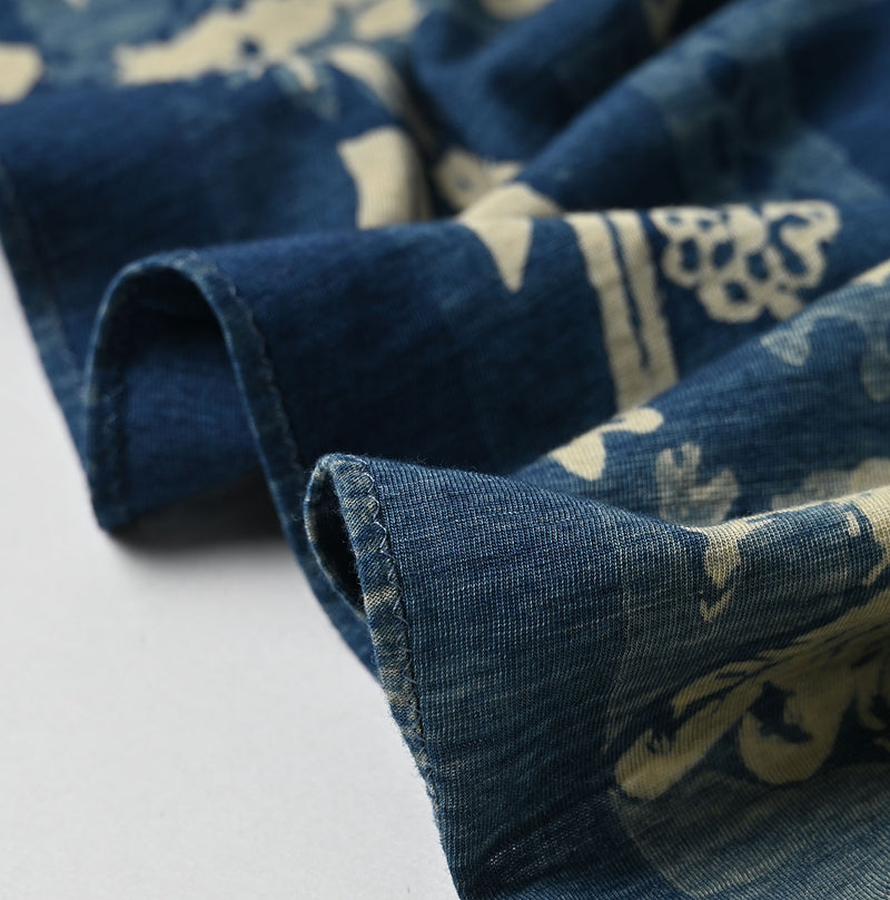 45R Indigo Tenjiku Wonderland Bandana