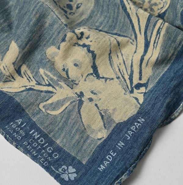 45R Indigo Tenjiku Wonderland Bandana