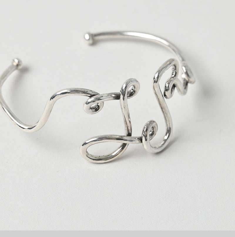 45R Silver F.R. Bangle