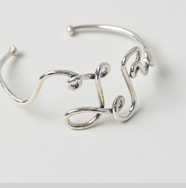 45R Silver F.R. Bangle