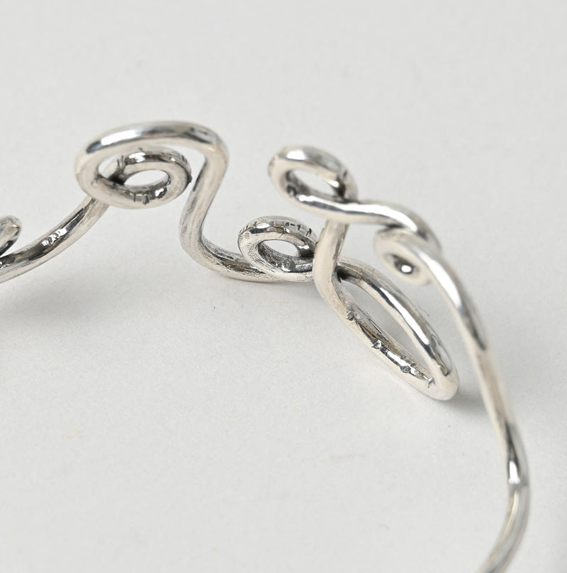 45R Silver F.R. Bangle