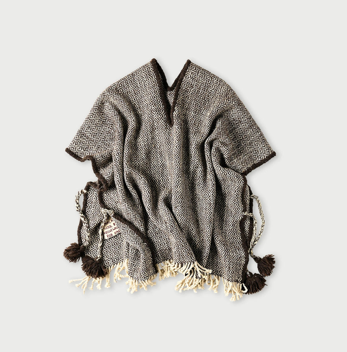 45R Himalayan Wool Poncho - Image 2