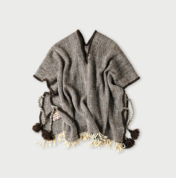 45R Himalayan Wool Poncho
