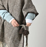 45R Himalayan Wool Poncho