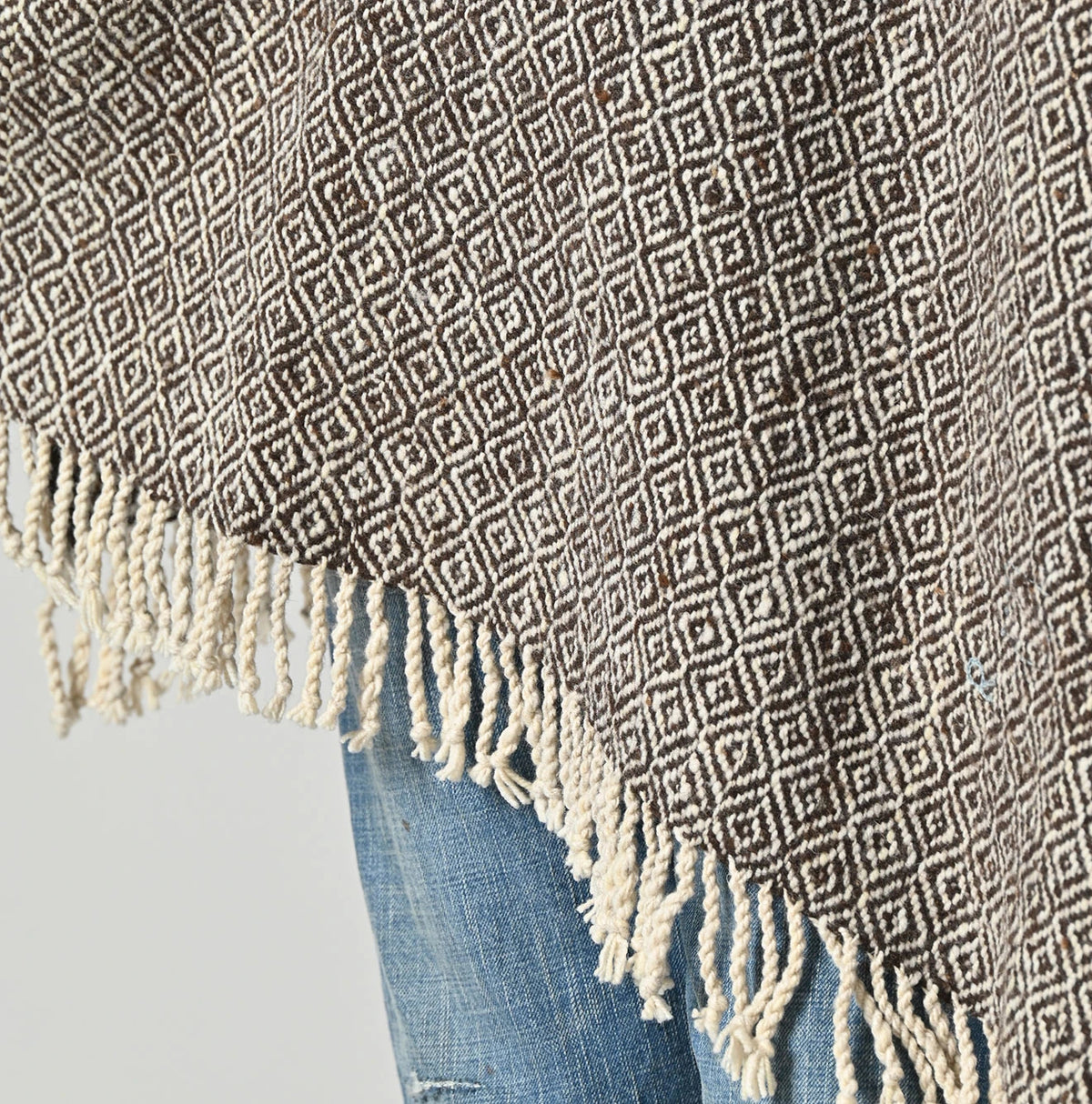 45R Himalayan Wool Poncho - Image 9