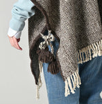 45R Himalayan Wool Poncho