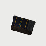 45R Tweed Patchwork Pouch