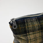 45R Tweed Patchwork Pouch