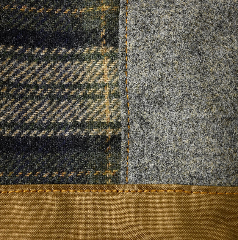 45R Tweed Patchwork Pouch