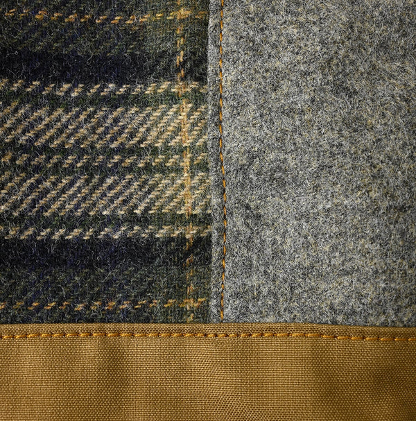 45R Tweed Patchwork Pouch