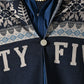 45R Indigo Snowflake Supima Organic Cotton Stole