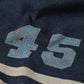 45R Indigo Snowflake Supima Organic Cotton Stole