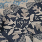 45R Indigo Snowflake Supima Organic Cotton Stole