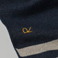 45R Indigo Snowflake Supima Organic Cotton Stole
