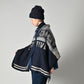 45R Indigo Snowflake Supima Organic Cotton Stole