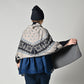 45R Indigo Snowflake Supima Organic Cotton Stole