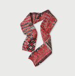 45R Felted Jacquard Patchwork Muffler