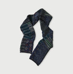 45R Felted Jacquard Patchwork Muffler