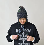 45R Felted Jacquard Patchwork Cap