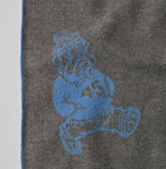 45R Float Jacquard Felted Muffler