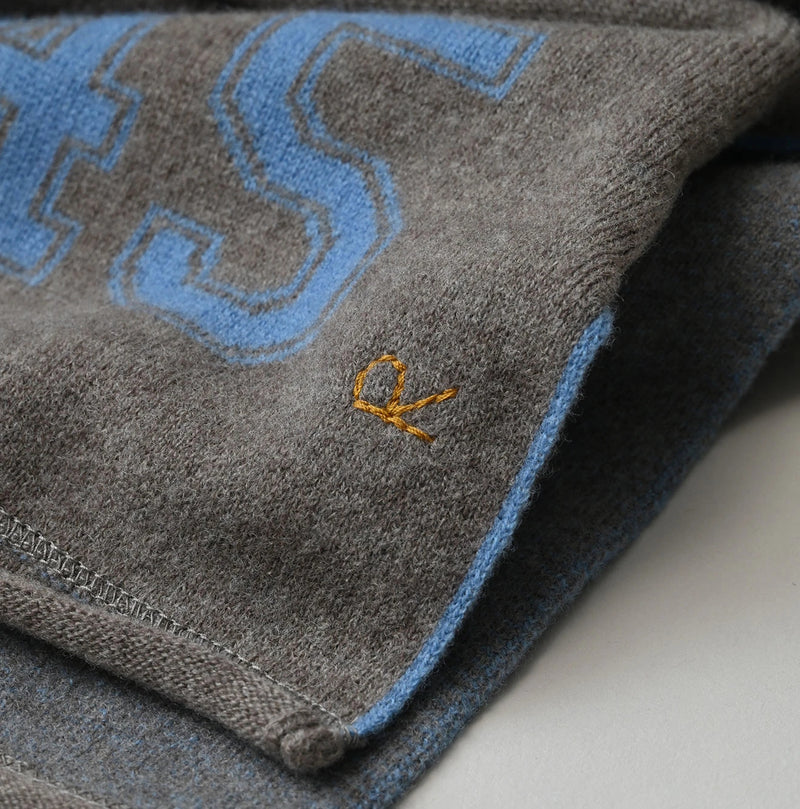 45R Float Jacquard Felted Muffler - Image 13