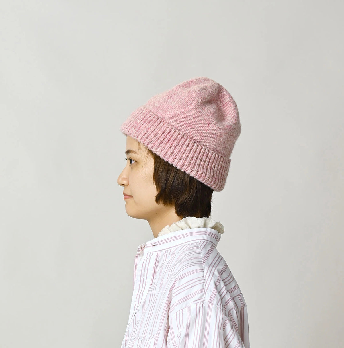 45R Shetland Cashmere Knit Cap - Image 5
