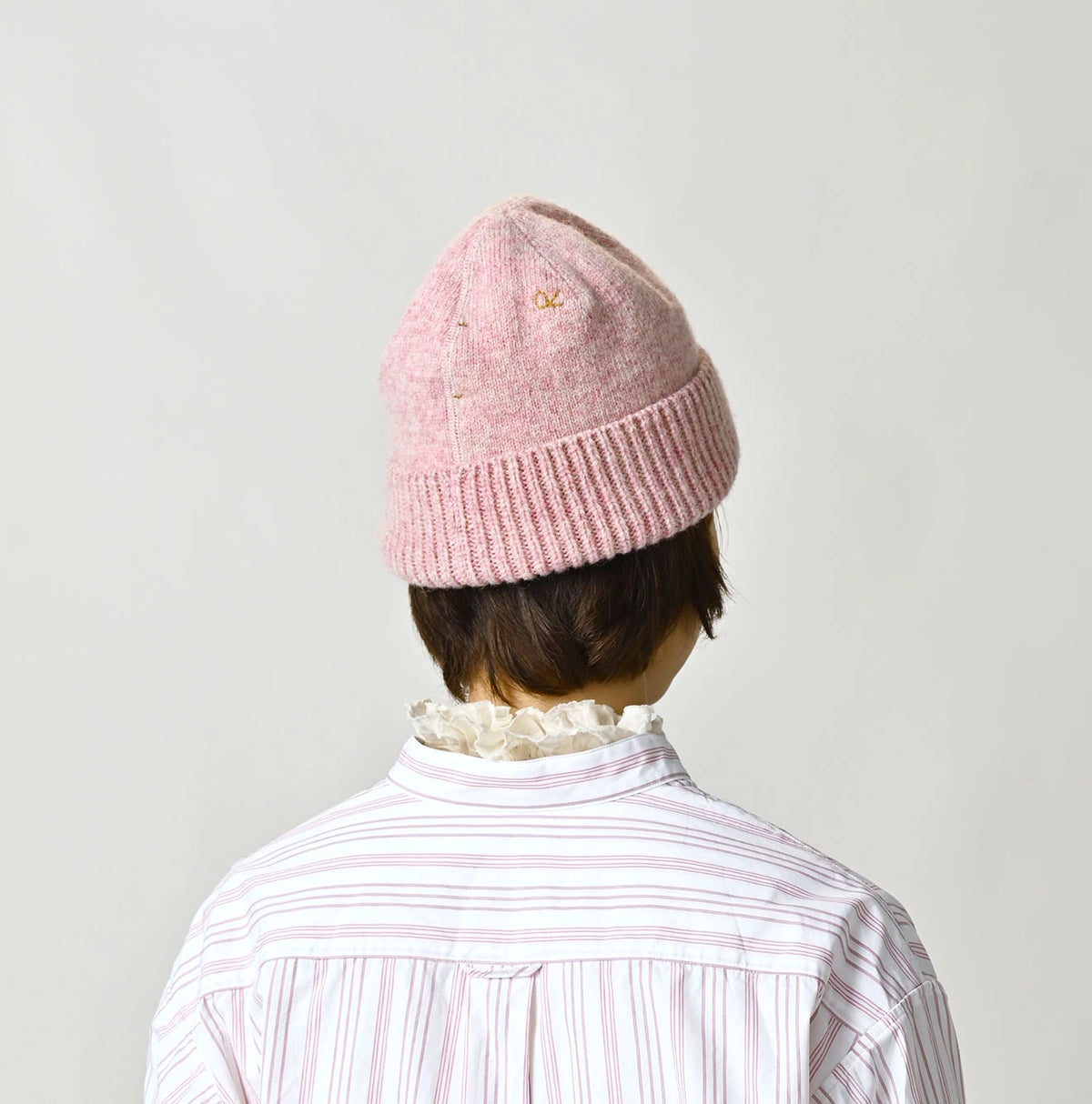 45R Shetland Cashmere Knit Cap - Image 6