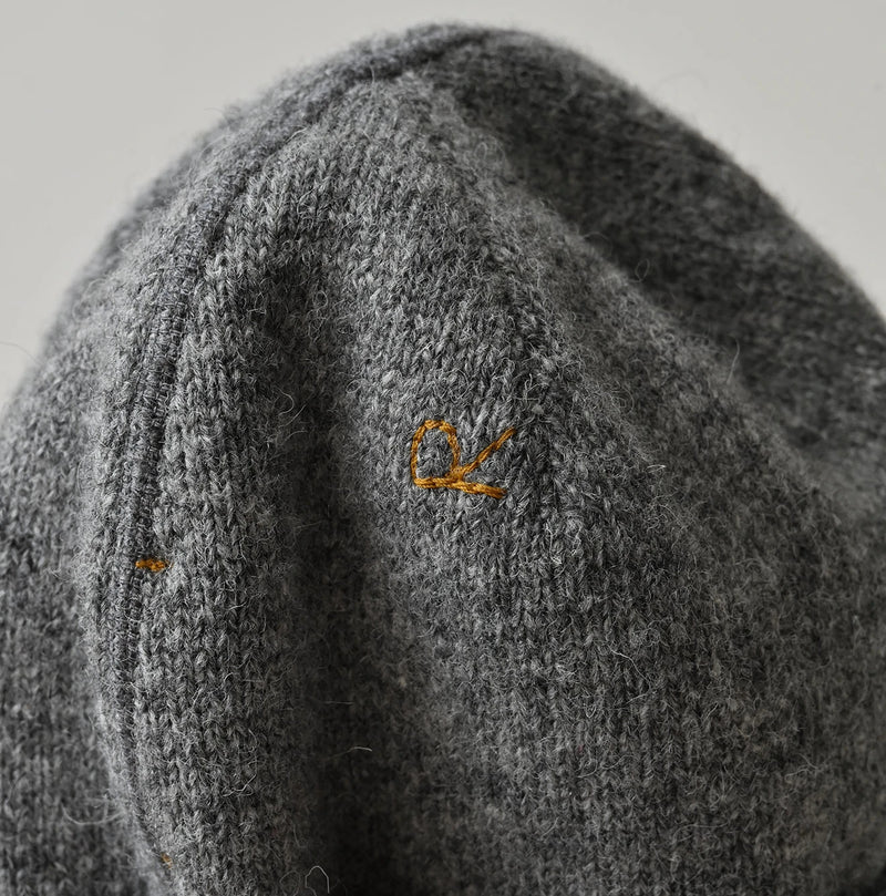45R Shetland Cashmere Knit Cap - Image 8
