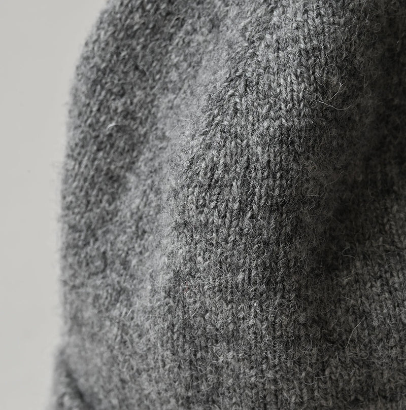 45R Shetland Cashmere Knit Cap - Image 10