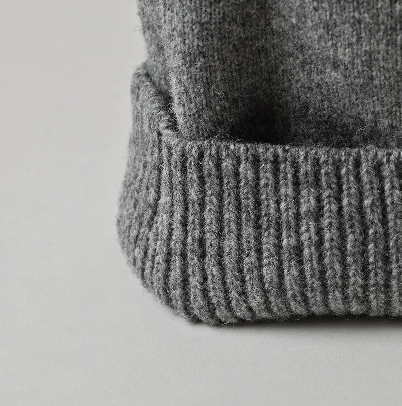45R Shetland Cashmere Knit Cap - Image 11