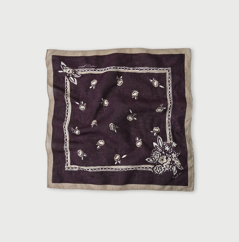 45R Gauze Flower Crest Bandana - Image 2