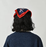 45R Gauze Flower Crest Bandana