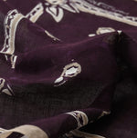 45R Gauze Flower Crest Bandana
