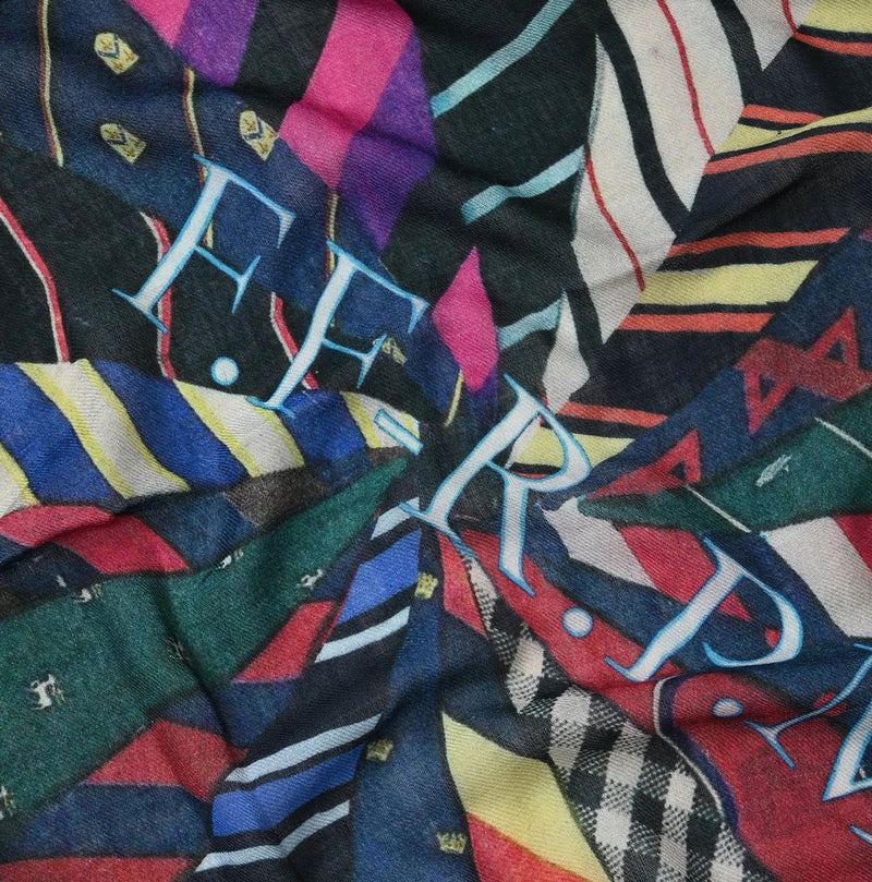 45R Wool Inkjet Print Stole - Image 10