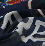 45R Wool Inkjet Print Stole