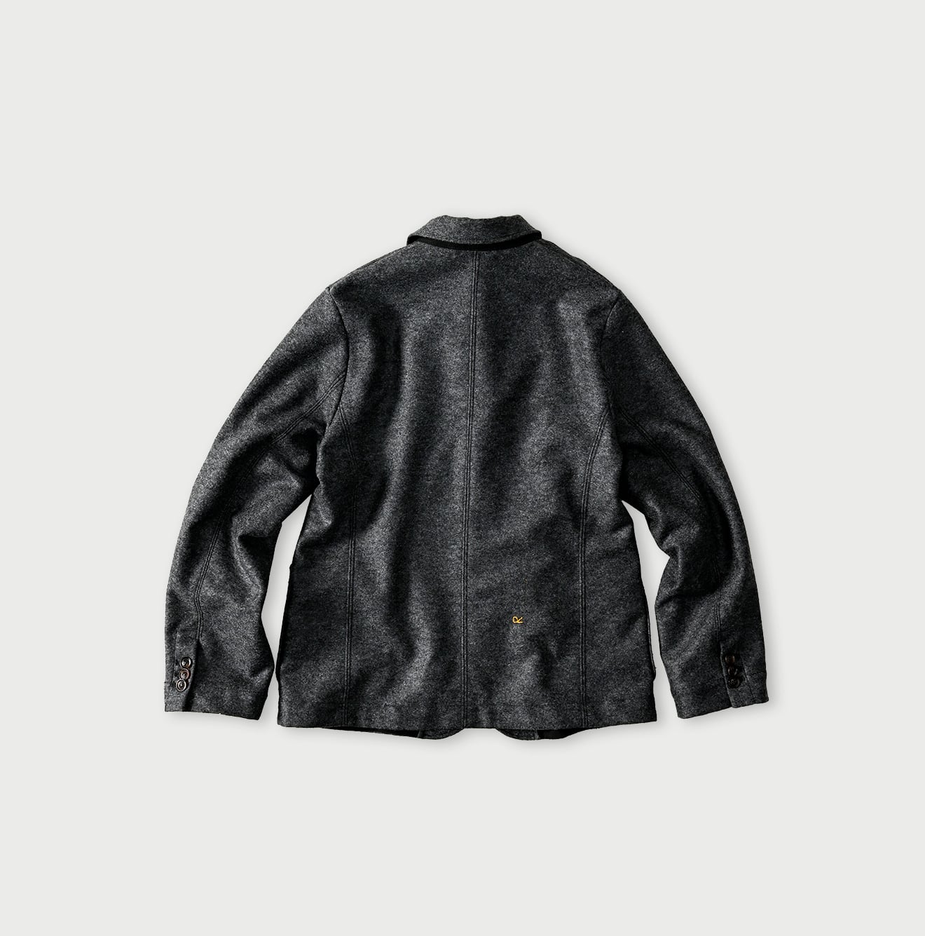 45R Jersey Flannel 908 Jacket (Gray top-dyed)