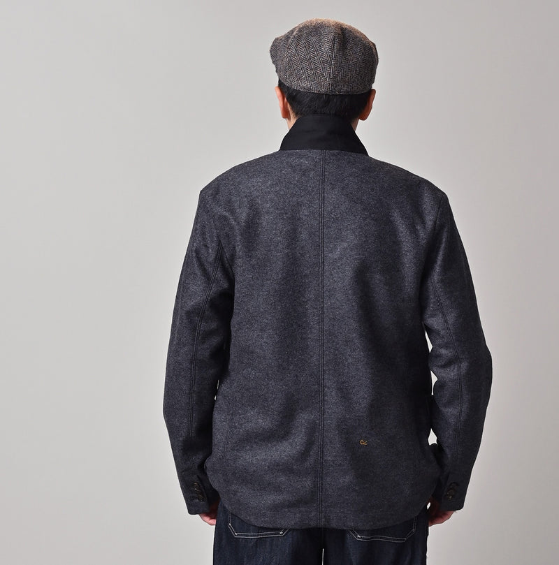 45R Jersey Flannel 908 Jacket (Gray top-dyed)