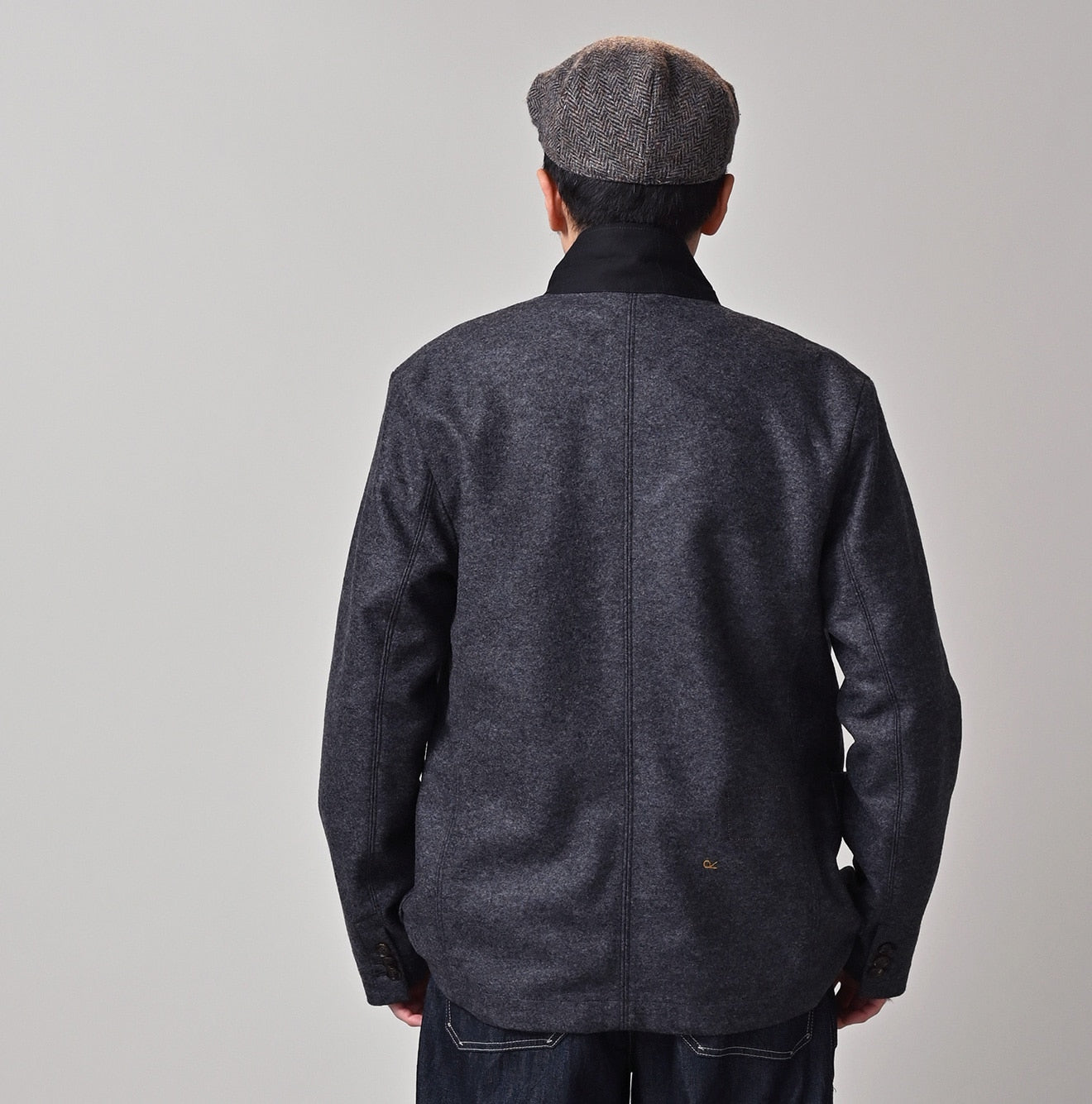 45R Jersey Flannel 908 Jacket (Gray top-dyed)