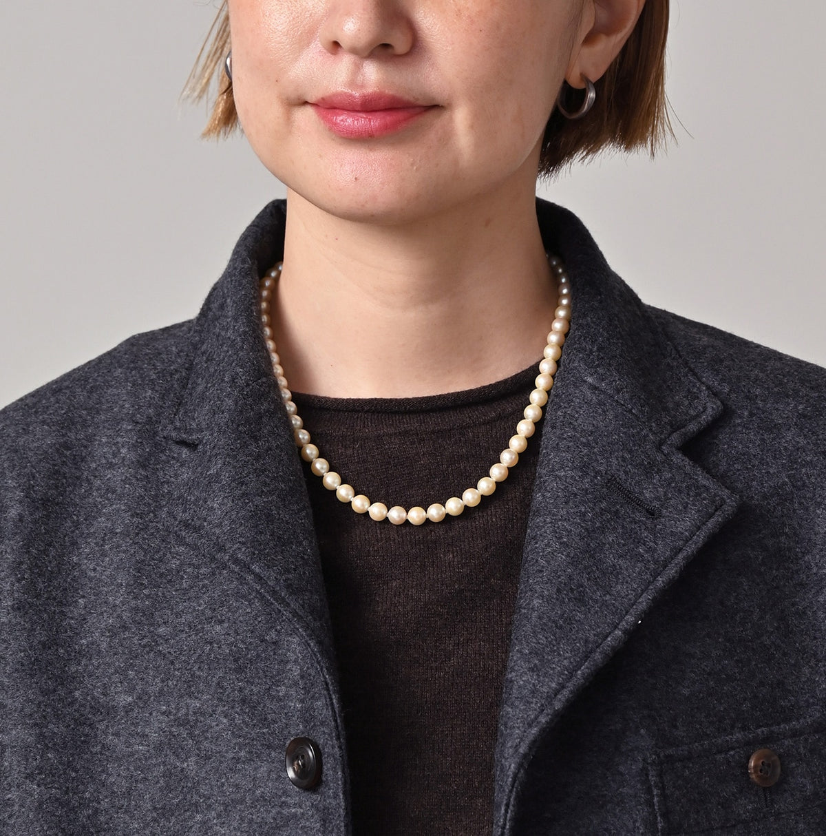 45R Jersey Flannel 908 Jacket (Gray top-dyed)