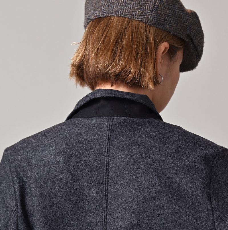 45R Jersey Flannel 908 Jacket (Gray top-dyed)